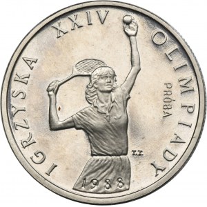 PRÓBA NIKIEL, 200 złotych 1987 Igrzyska XXIV Olimpiady