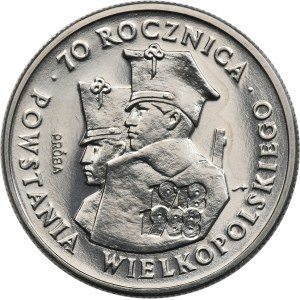 PRÓBA NIKIEL, 100 złotych 1988 70. Rocznica Powstania Wielkopolskiego