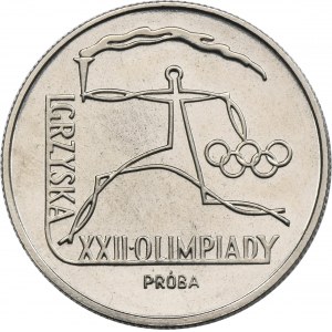 Ukázka NICHOLS, 20 zlatých 1980 Hry XXII. olympiády