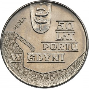SAMPLE NIKIEL, 10 gold 1972 50 Years of the Port of Gdynia
