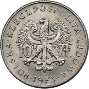 PRÓBA NIKIEL, 10 złotych 1973 Dwieście Lat Komisji Edukacji Narodowej