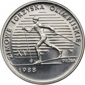 SAMPLE NIKIEL, 1,000 gold 1987 XV Olympic Winter Games 1988