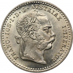 Rakúsko, František Jozef I., 10 Krajcars Viedeň 1868