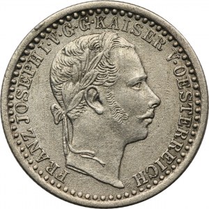 Rakousko, František Josef I., 5 krajcarů Vídeň 1858 A