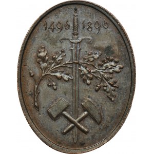 Czech Republic, Medal on the occasion of the renewal of the church of St. Mary in Poděbrady 1836