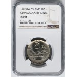 10 zlatých 1972 50 let přístavu Gdyně - NGC MS68