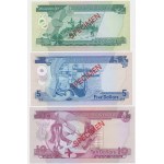 Šalamúnove ostrovy, 2-10 USD (1977-81) - MODEL (3 ks).