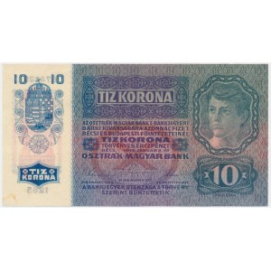 Austria, 10 Kronen 1915 (1919)