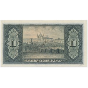 Czechoslovakia, 100 Korun (1945)