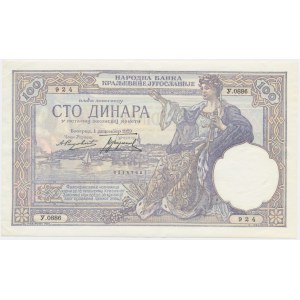 Yugoslavia, 100 Dinara 1929