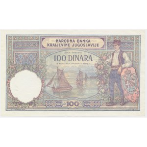 Juhoslávia, 100 dinárov 1929