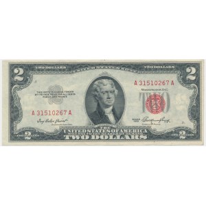 USA, Red Seal, $2 1953 - A - Priest &amp; Humphrey -.