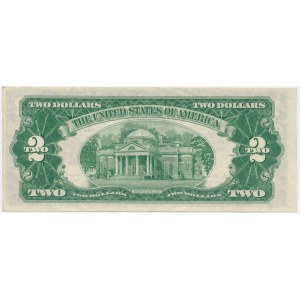 USA, Red Seal, 2 Dollars 1953 - A- Priest & Humphrey -