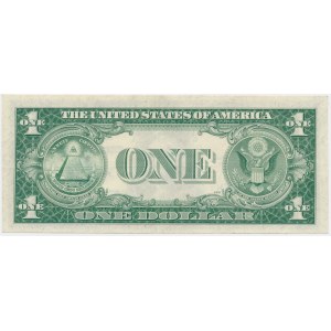 USA, Silver Certificate, 1 Dollar 1935 - E - Priest & Humphrey -