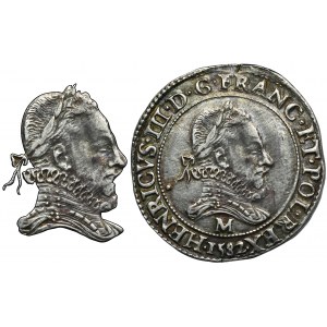 Henry III of France, Franc Toulouse 1582 M
