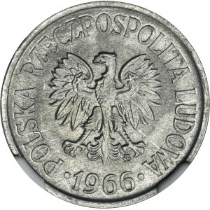 20 haléřů 1966 - NGC MS65