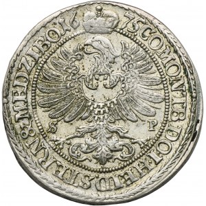 Sliezsko, kniežatstvo Olešnica, Sylvius Frederick, 15 Krajcars Olesnica 1675 SP - Zriedkavé, NEPREDAJNÉ