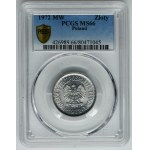 1 zlatý 1972 - PCGS MS66