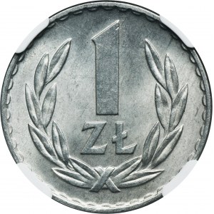 1 złoty 1973 - NGC MS64