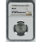 1 złoty 1973 - NGC MS64