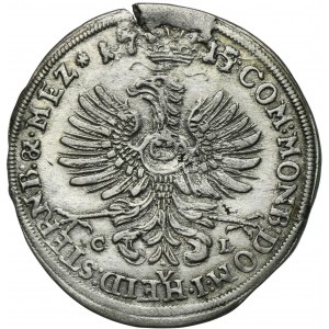 Slezsko, knížectví Oleśnica, Karol Fryderyk Oleśnicki, 6 Krajcarów Oleśnica 1715 CVL - NIENOTATED