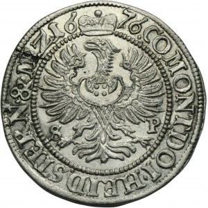 Sliezsko, vojvodstvo Olešnica, Sylvius Frederick, 3 Krajcary Olesnica 1676 SP