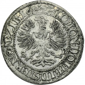 Silesia, Duchy of Oels, Silvius II Friedrich, 3 Kreuzer Oels 1676 SP