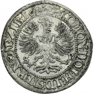 Sliezsko, vojvodstvo Olešnica, Sylvius Frederick, 3 Krajcary Olesnica 1676 SP