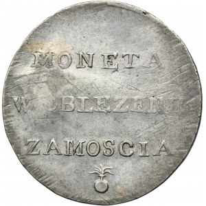Siege of Zamosc, 2 zloty 1813 - RARE