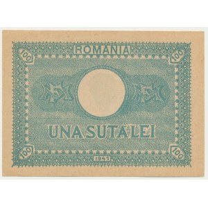 Romania, 100 Lei 1945