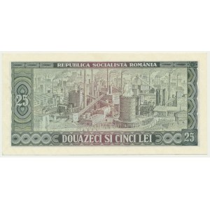 Romania, 25 Lei 1966