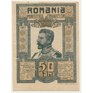 Rumunsko, 50 bani 1917