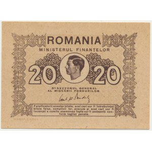 Romania, 20 Lei 1945