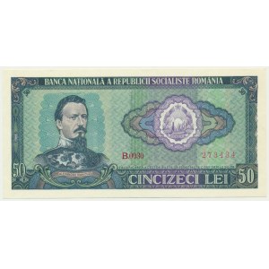 Rumunsko, 50 lei 1966