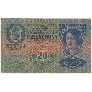 Romania, Bukovina, 20 Kronen 1913 (1919)