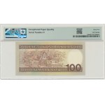 Lithuania, 100 Litu 1991 - AH 0000008 - PMG 65 EPQ - low serial number