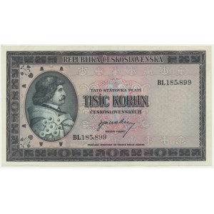 Československo, 1 000 korun (1945)