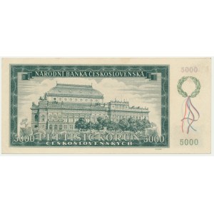 Československo, 5 000 korun 1945
