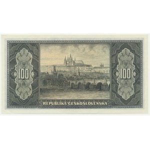 Czechoslovakia, 100 Korun (1945)