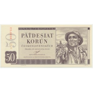 Czechoslovakia, 50 Korun 1950