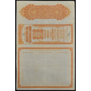 Danzig, Správa prístavov a vodných ciest v Danzigu, $ 1.000 1927, Danziger Besitz - RZADKA