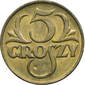 5 groszy 1923 Mosiądz