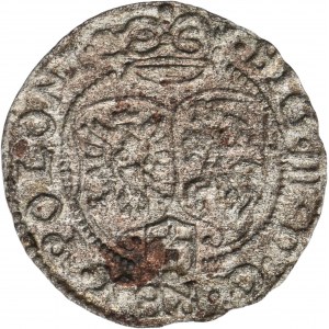 Sigismund III Vasa, Schilling Posen 1616 - EXTREMELY RARE, SIG on the shield side