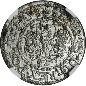 Stephen Bathory, Schilling Danzig 1581 - NGC MS63