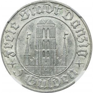 Free City of Danzig, 5 gulden 1932 Church - NCG MS61