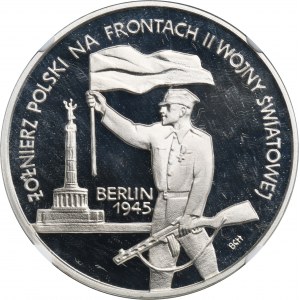 10 złotych 1995 Żołnierz Polski na Frontach II Wojny Światowej Berlin 1945 - NGC PF69 ULTRA CAMEO
