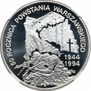 300.000 złotych 1994 50 Rocznica Powstania Warszawskiego - NGC PF69 ULTRA CAMEO