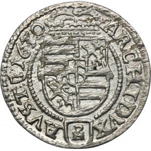 Silesia, Habsburg rule, Ferdinand III, 3 Kreuzer Glatz 1630 PH