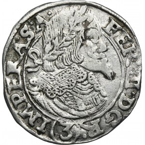 Rakúsko, Ferdinand III, 3 Krajcars Praha 1648