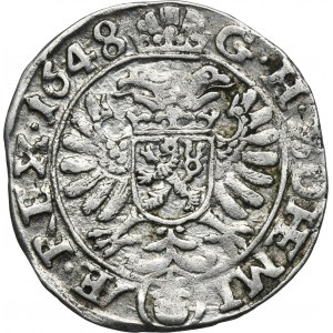 Rakúsko, Ferdinand III, 3 Krajcars Praha 1648